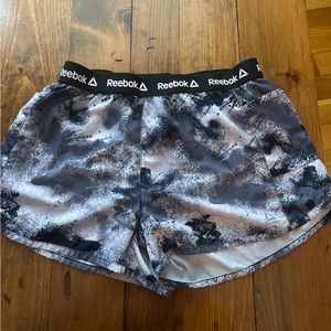 Reebok black sports shorts
